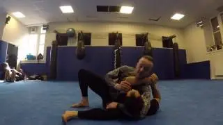 Kesa-Gatame Scarf Hold Hug chokes