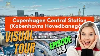 4K - Danish Train Station Tour - Ep. 3: K&oslash;benhavns Hovedbaneg&aring;rd / Copenhagen Central Station.