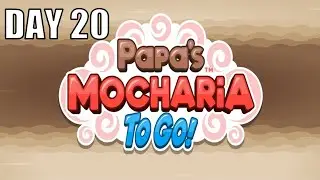Papa's Mocharia To Go! Gameplay Day 20: Harvest Stripe Shell