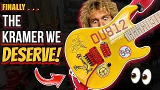 FINALLY . . . the kramer guitar we've all been waiting for! 🤯