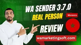 WA Sender Review by Morocco User | Real WhatsApp Marketing Software Testimonial