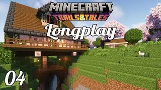 Minecraft Longplay | No Commentary | Building a Mining Building