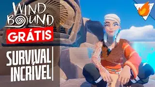 GRATUITO!!! JOGO DE SOBREVIV&Ecirc;NCIA INCR&Iacute;VEL | WINDBOUND GAMEPLAY PT-BR | BIZOIADA