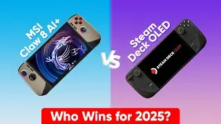 MSI Claw 8 AI+ против Steam Deck OLED: что ЛУЧШЕ?