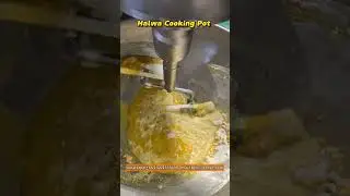 Halwa Automatic Planetary Cooking Mixer Pot/Large Industrial Stirring Machine#cookingmixer #halwa