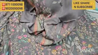 🌹 LO ਜੀ ਨਵਾਂ ਫੈਬਰਿਕ 🌹 #Designer #Pure #Bemberg #Silk #Digital #Print #jacquard #Suits ☎️9020000098