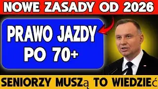 &ldquo;Nowe prawo jazdy w Polsce od 2026 roku dla os&oacute;b 70+ &ndash; co się zmieni?&rdquo;