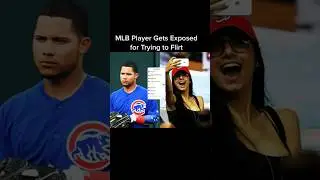 MLB Player Gets Exposed for Trying to Flirt #sports #baseball #mlb #foryou
