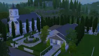 The Sims 4 Speed Build: Windenberg Church and Wedding Venue: Part 2