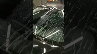 Как наносить антидождь для авто 🌧️ #howto #soft99 #glaco #antirain #rainproof #car #auto