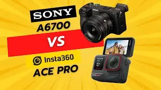 Sony A6700 vs Insta360 Ace Pro ( Low Light Battle!!! )