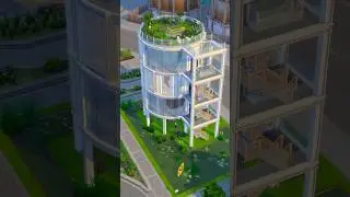 Rounded rooms nearly made me uninstall | Sims4 Build Challenge