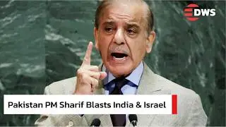 FULL FIERY UN SPEECH: Pakistan PM Sharif BLASTS India & Israel, Praises Trump at UNGA | AC1E