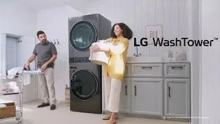 LG WashTower&trade; : Integrated, Intelligent laundry solution