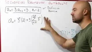 Secuencia Recursiva | Fórmula Explícita | No Homogénea