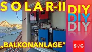 ⚡ Netzgekoppelte Solaranlage mit LiFePo4 Speicher 🔋  | Kurzvorstellung | #Blackout​ ⚡