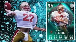 96 Doug Flutie is DIFFERENT...A TOP QB IN CUT 26!