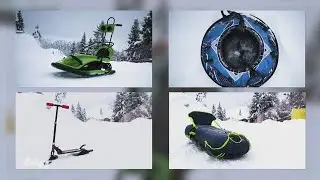 Schlittenmodelle im Test! Mit welchen Schlitten hat man am meisten Spaß auf der Piste?