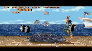 Street Fighter II - Snes Gameplay Ryu (4K HDR)