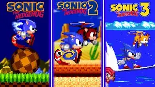 Как выглядела трилогия Sonic в бета-версиях