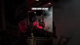 Curva Nord Lugano #lugano #calcio #tifosi #pyro #ultras #calcio #football #stadio #fans #svizzera