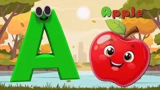 🌈✨  ABC Kids! ✨🌈* 🎶🎨🎉  *ABC Fun Time!* 🔤🌈 / A for apple 🍎 / B for Ball 🏀/ Alphabet for kids /