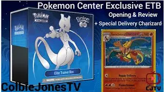Эксклюзив Pokemon Center: обзор и открытие коробки элитного тренера Pokemon GO | CJTV сентябрь 2022 г.