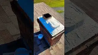 Sealing chimney crown pt1