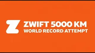 ZWIFT 5000 KM WORLD RECORD ATTEMPT! - Team #IMOVEFORCANCER - Fueled by Umara