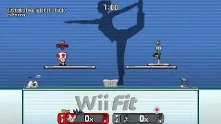 Rivals of Aether - Toad vs Wii Fit Trainer (Level 9 CPU)