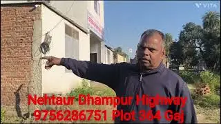 #Plot 364 Varg #Gaj F686 Nehatur #Dhampur #Road 🛣️ For Sale #saharaproperty50 #shorts #vlog #video 