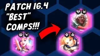 BEST COMPS Patch 16.4!!! - Recommendations for Climbing in TFT SET 16