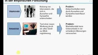 Gütekriterien empirischer Forschung (6:27)