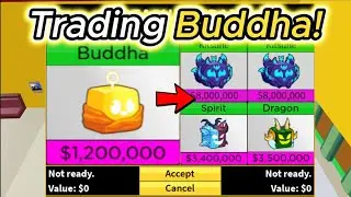 What People Trade For BUDDHA? Trading Buddha In Bloxfruits! *Updated*