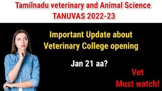 Important Update ⚠️ about College Opening for Veterinary Students 💫🤗||Must watch❗|| #bvsc_ah #vet