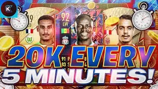 20K EVERY 5 MINS FIFA 22 BEST TRADING METHODS (FIFA 22 SNIPING FILTERS & FLIPPING)
