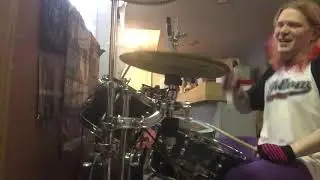Pearl Eliminator Series REMOTE Hi-Hats & Remo Silentstroke heads meet Export toms & Zildjian L80 set