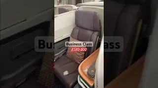 Singapore Airlines Business Class on A380-800