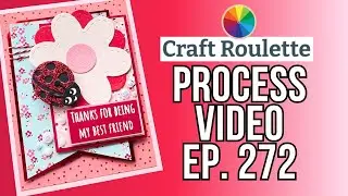 How to Make a Ladybug Card | Craft Roulette Challenge #272