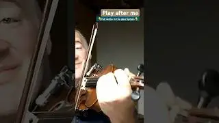 Gypsy Jazz Violin Play Along #shorts