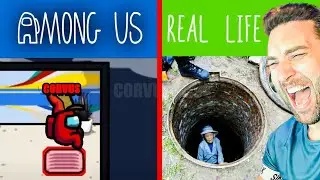 AMONG US vs REAL LIFE