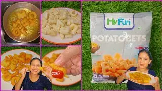 Hyfun Potato Bets Review || Frozen Snacks || Ready To Fry || Ready To Eat ||