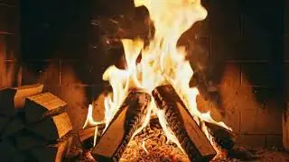 1 Hour Fireplace Ambience: Warm Cabin Retreat