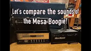 Mesa/Boogie: Mark IV vs. 50 Caliber vs. Dual Rectifier Rev. G vs. Triaxis