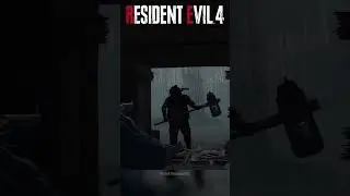 Third Person Sniping in RE4 Remake Hits Different #re4remake #leonkennedy #shorts