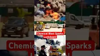 Massive Chemical Plant Explosion Near Seville Sends Smoke Over City #trendstream #sevillaspain |