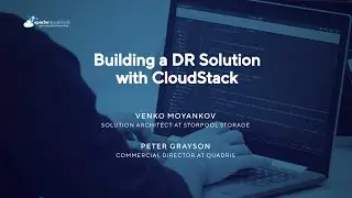 Building a DR Solution with CloudStack - CloudStack European User Group Virtual 2022
