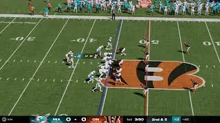 Madden NFL 25 Gameplay Cincinnati Bengals vs Miami Dolphins