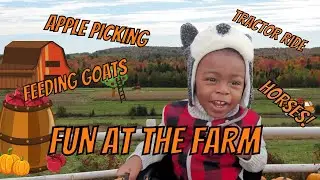 Visit the Farm with Kenji | Horses, Goats and a Tractor Ride!