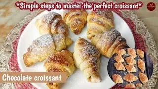 Chocolate Croissant l Easy chocolate croissant recipe at home in simple steps l Croissant recipe